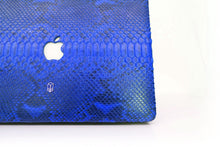 Load image into Gallery viewer, Royal Blue Python Macbook Case