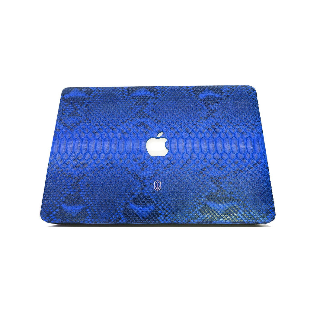 Royal Blue Python Macbook Case