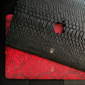 Red Python Macbook Case